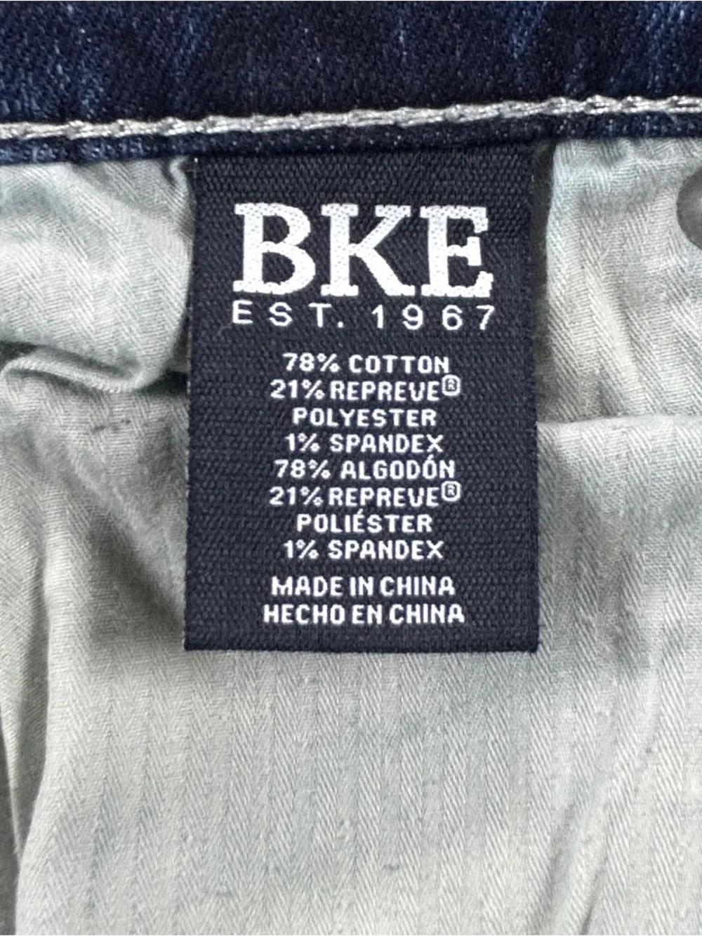 Jake Boot Stretch Jeans Size 34